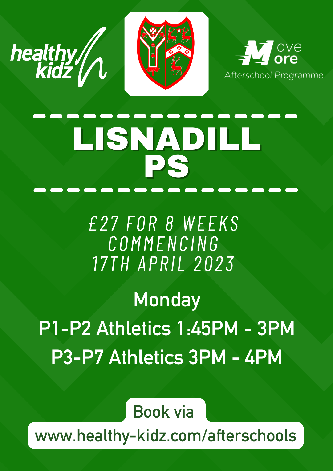 Healthy Kidz Afterschools at Lisnadill PS Term 3 (2022/23)